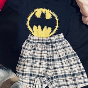 Batman short outfit for boys